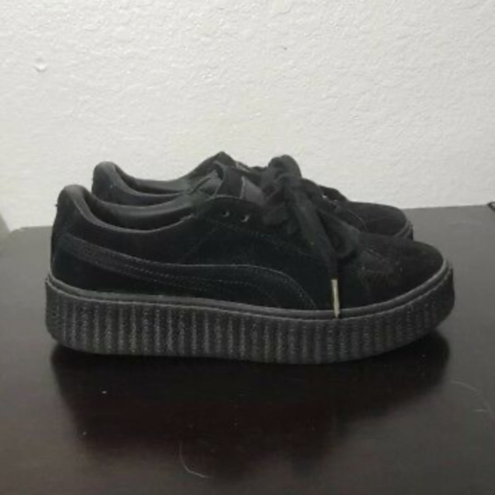 Puma Black Suede Shoes